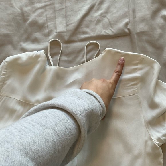 Lulu’s Down in Kokomo Ivory Embroidered Shift Dress S Festival Bridal Flowy - Picture 11 of 12